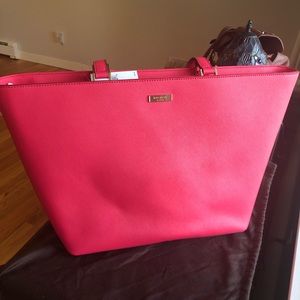 Large Pink Kate Spade Tote
